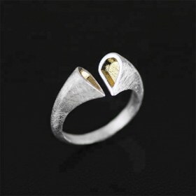 Wholesale-Butterfly-Open-End-silver-finger-ring (2)